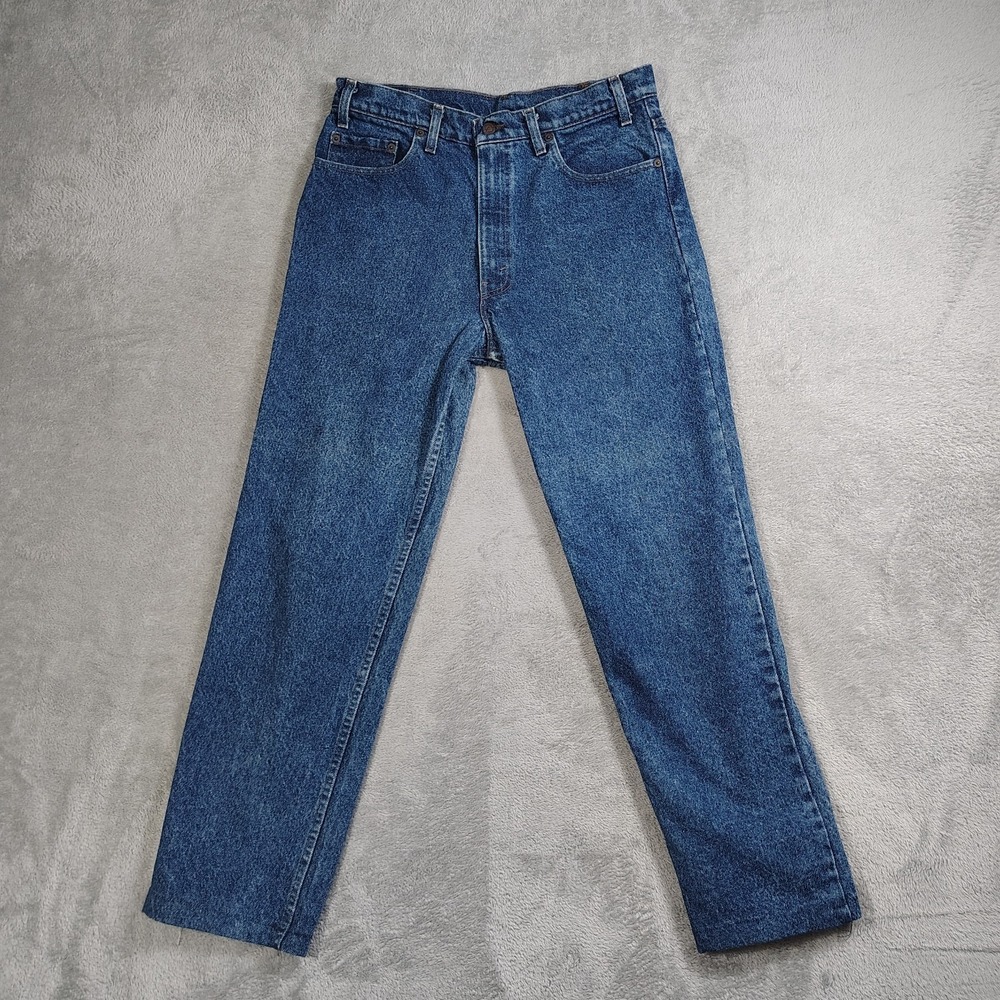 Vintage Levis 540 Jeans Men 33x30* Relaxed Fit Straight Acid Wash 90s USA Grunge
